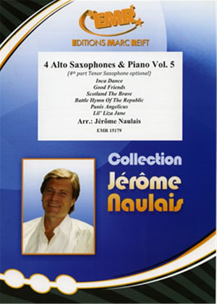 4 Alto Saxophones & Piano Vol. 5